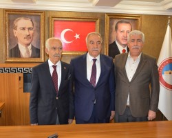 Başkanla Fotoğraflar