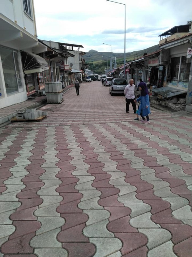 Çarşı İçi Parke Taşı ve Kaldırım Yapım Projesi